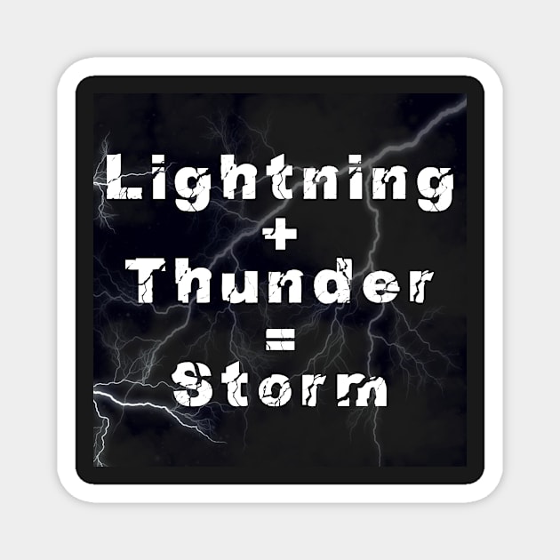 Lightning + Thunder = Storm Magnet by MyAwesomeBubble