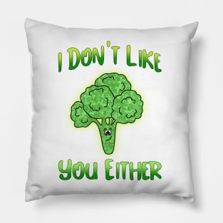 HEAD Of Broccoli  - Funny Broccoli Quotes Pillow