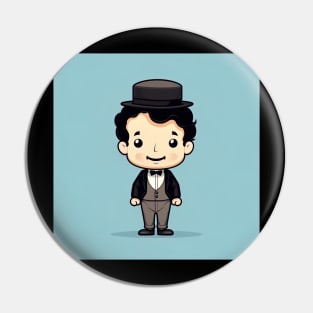 Charlie Chaplin Pin