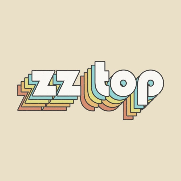 Retro Zz Top by Bhan Studio