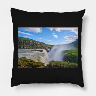 Gullfoss Waterfall, Iceland Pillow