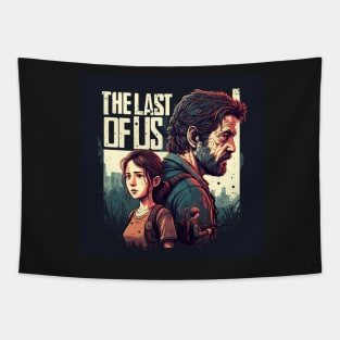 The Last of Us Pedro Pascal Joel inspired design Tapestry