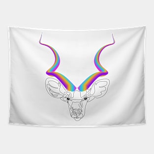 Psychedelic Kudu Tapestry