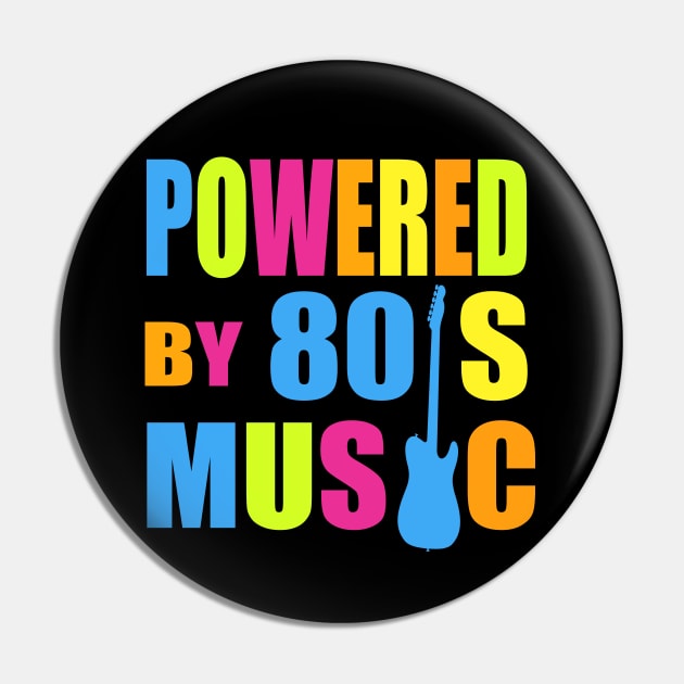 Powered by 80's Music Pin by Jitterfly