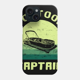 Pontoon Boat Captain Phone Case