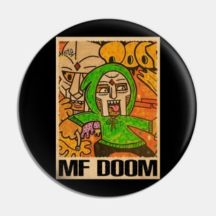 Masked Music Maverick Wear the Unforgettable Sound and Style of Doom with Pride on Your Tee Pin