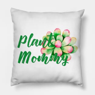 Succulent Plant Mommy Pillow