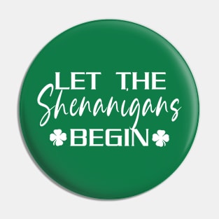 St. Patrick's Day Shenanigans Pin