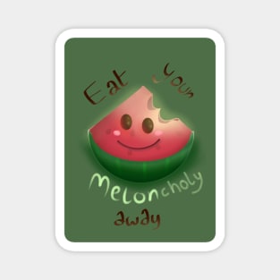 pun watermelon Magnet