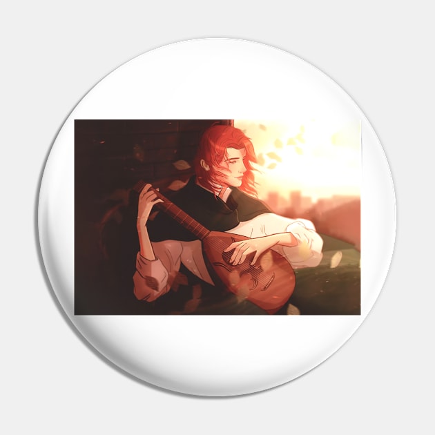 Eolian Name Of The Wind Novel Art Pin by chaxue