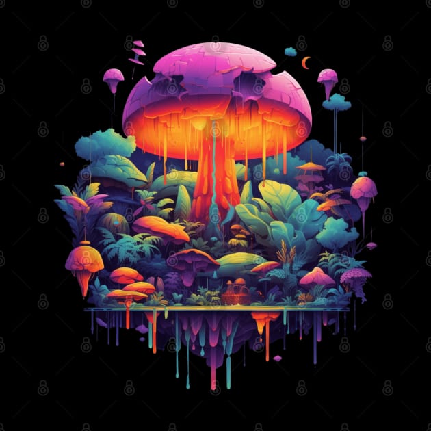 Trippy Mushroom by Nightarcade