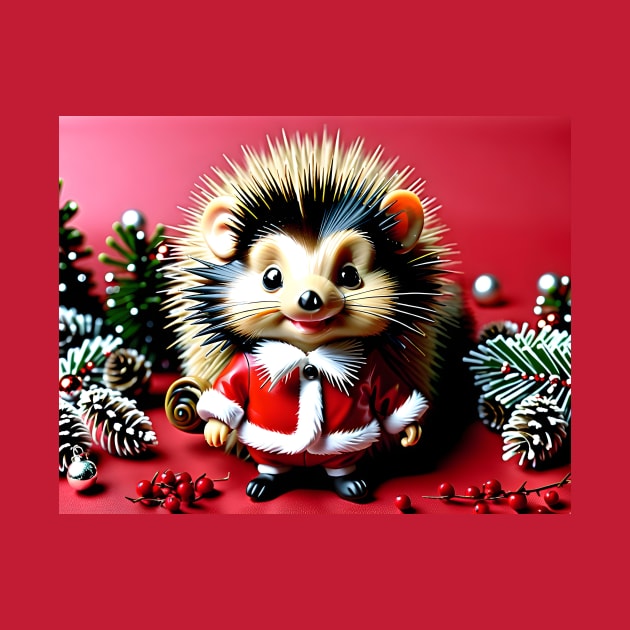 Santa Baby Porcupine by rturnbow