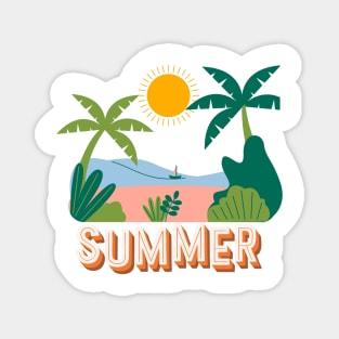 summer holiday Magnet