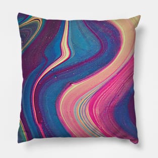 Color marble Pillow