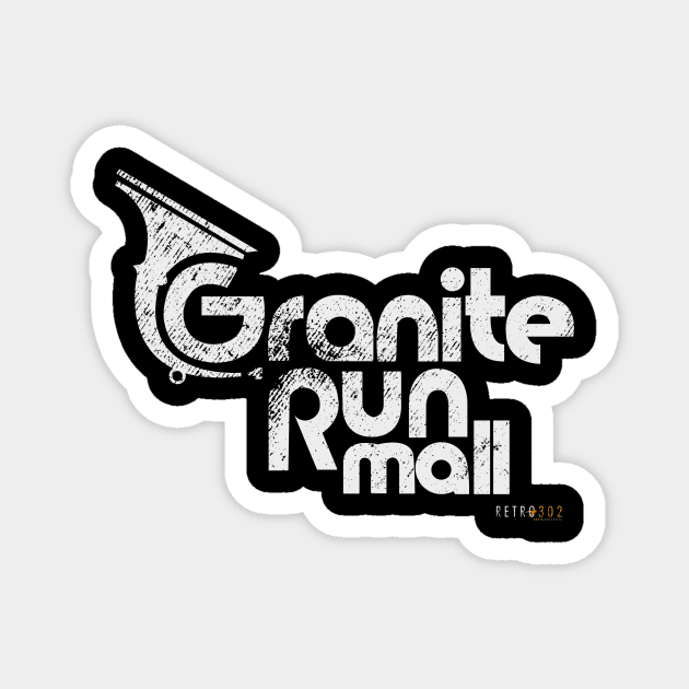 Granite Run Mall Media Pennsylvania Delco Magnet by Retro302