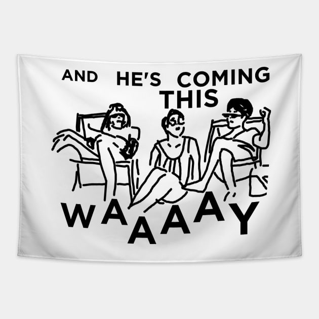 Salt-N-Pepa - Coming this way Tapestry by Hoagiemouth