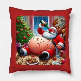 Ho!Ho!Ho! Let's get drunk Pillow