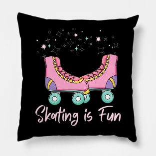 Skating is Fun Pillow