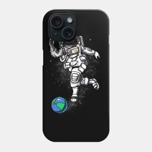 Space Astronaut Bowling Phone Case