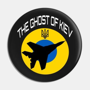 The ghost of kiev. I Stand With Ukraine. Support Ukraine and Ukrainians - Save Ukraine Pin