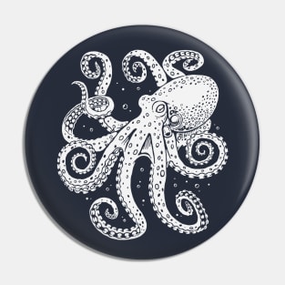 Sea Octopus Pin