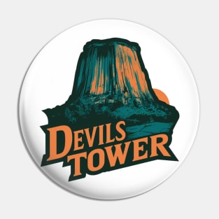 Devils Tower Reserve in Wyoming Pin