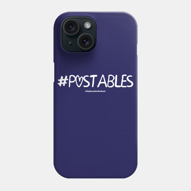 Postables Heart Phone Case by Hallmarkies Podcast Store