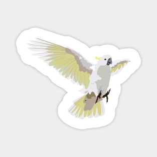 Cockatoo Parrot Magnet