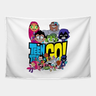 Teen Titans Go Tapestry