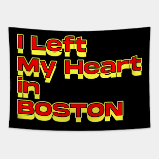 I Left My Heart in Boston Tapestry