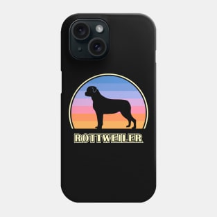 Rottweiler Vintage Sunset Dog Phone Case