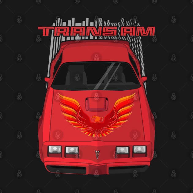 Firebird Trans Am 79-81 - red and orange by V8social