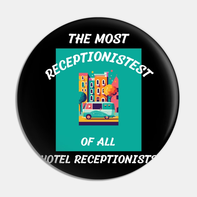 hotel receptionist Pin by vaporgraphic