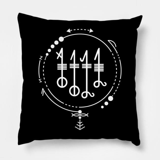 Svefnthorn | Norse Pagan Symbol Pillow by CelestialStudio