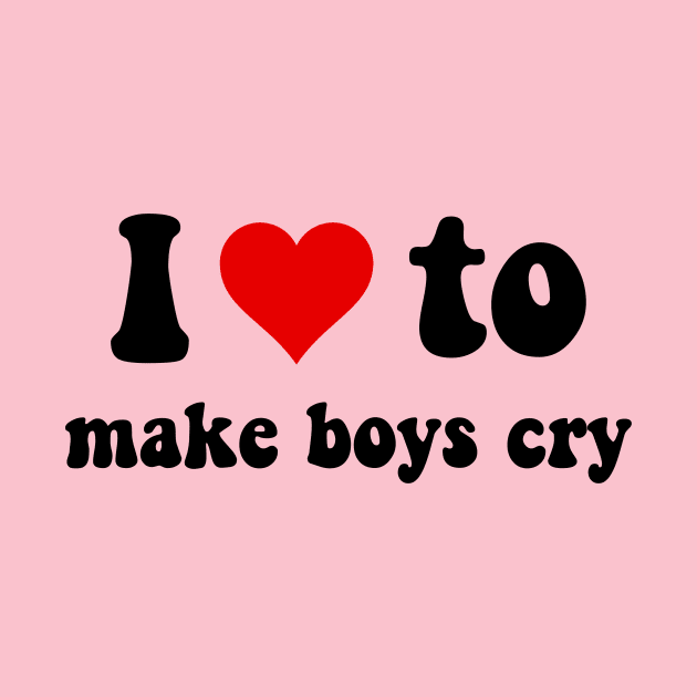 I love to make boys cry by bluesalem