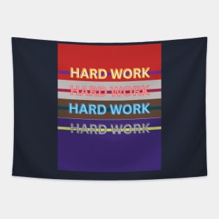 HARD WORK T-SHIRT Tapestry