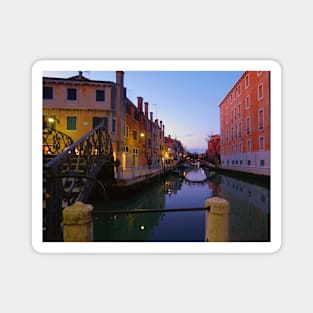 venice landscape photography canals and lighthouses Magnet