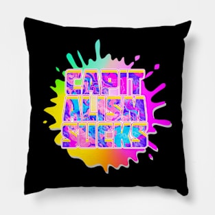 Capitalism sucks Pillow