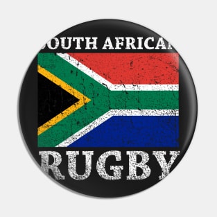 South African Rugby & South Africa Flag Pin