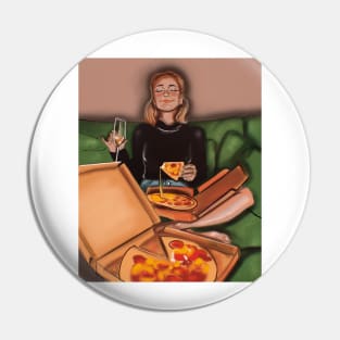 Pizza Friday Pin