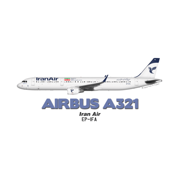 Airbus A321 - Iran Air by TheArtofFlying