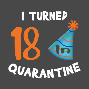 I turned 18 in quarantine birthday T-Shirt