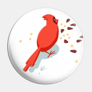 Cardinal Brunch Pin