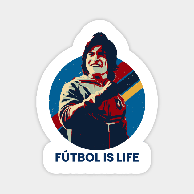 Futbol is life Magnet by Suarezmess