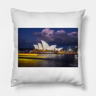 The Sydney Opera House, Sydney, NSW, Australia. Pillow