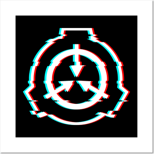 SCP MTF Alpha-1 Red Right Hand transparent background - Scp Foundation Logo  - Posters and Art Prints