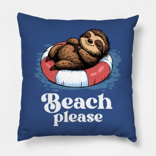 Beach Please Pillow