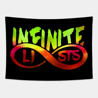 infinite lists merch Tapestry