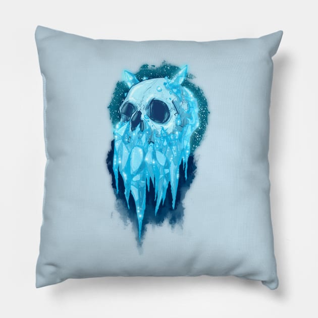 Elemental Skull Ice Pillow by LVBart