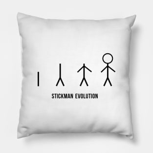 Stickman Evolution Pillow